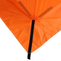 Палатка зимняя куб СЛЕДОПЫТ 1,8 х1,8 м, Oxford 240D PU 2000, 3-местная ,цв. бело-оранж.