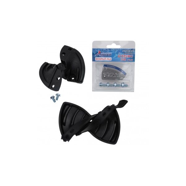 Голова режущая ледобура ICEBERG-110(R) V2.0/V3.0 (правое вращение) в сборе (радиусные ножи + футляр)