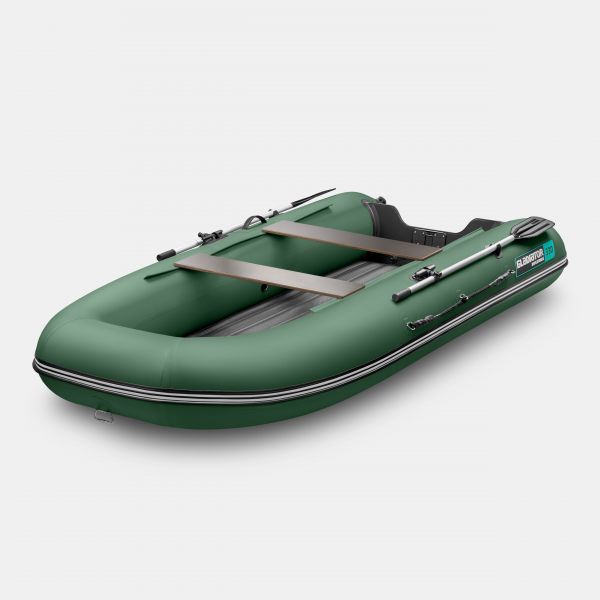 Моторная лодка GLADIATOR E330S зелёный  СПБ