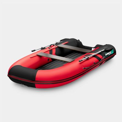 Моторная лодка GLADIATOR E330S красно-черный  СПБ