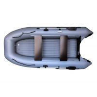Моторная лодка GLADIATOR E380S тёмно-серый  СПБ
