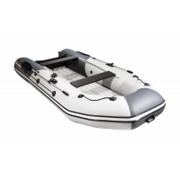 Моторная лодка Таймень NX 3400 НДНД PRO светло-серый\графит