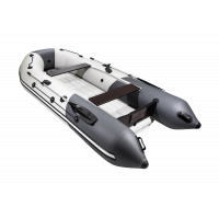 Моторная лодка Таймень NX 3400 НДНД PRO светло-серый\графит