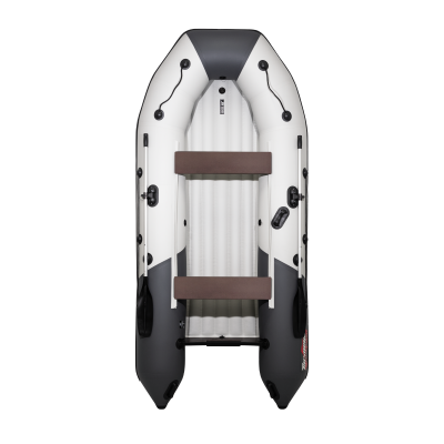 Моторная лодка Таймень NX 3400 НДНД PRO светло-серый\графит