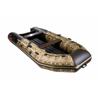 Моторная лодка Таймень NX 3400 НДНД PRO Камуфляж камыш/черный