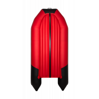 Моторная лодка Таймень NX 3600 НДНД PRO красный/черный