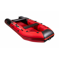 Моторная лодка Таймень NX 3600 НДНД PRO красный/черный
