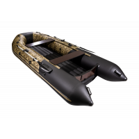 Моторная лодка Таймень NX 3800 НДНД PRO камуфляж камыш/черный