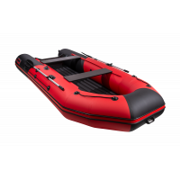 Моторная лодка Таймень NX 4000 НДНД PRO красный/черный