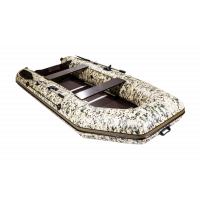 Моторная лодка АКВА 3200 СК Камуфляж пиксель зеленый