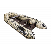 Моторная лодка АКВА 3200 СК Камуфляж пиксель зеленый
