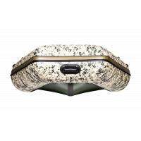 Моторная лодка АКВА 3200 Слань-книжка киль Камуфляж пиксель зеленый