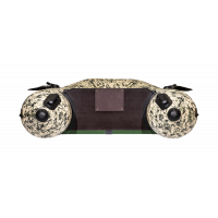 Моторная лодка АКВА 3200 Слань-книжка киль Камуфляж пиксель зеленый