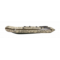 Моторная лодка АКВА 3200 Слань-книжка киль Камуфляж пиксель зеленый