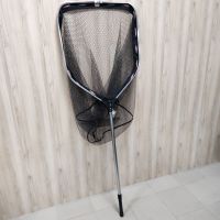Подсачек MIFINE 51101-1 прямоугольный, складной пополам, прорезиненная сетка 60х150см