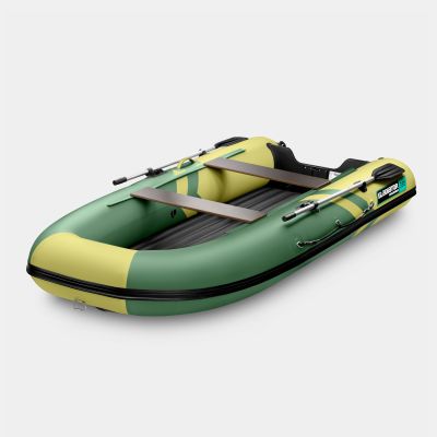 Надувная лодка GLADIATOR E330S зелено-оливковый