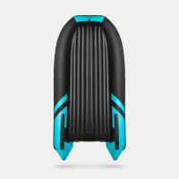 Надувная лодка GLADIATOR E330S черно-бирюзовый