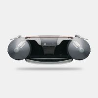 Надувная лодка GLADIATOR E300S оранжево-темносерая