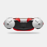 Надувная лодка GLADIATOR E350S красно-белый