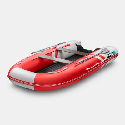 Надувная лодка GLADIATOR E350S красно-белый