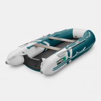 Надувная лодка GLADIATOR E350S морской зеленый-белый