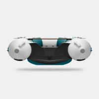 Надувная лодка GLADIATOR E350S морской зеленый-белый