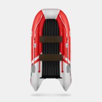 Надувная лодка GLADIATOR E380S красно-белый
