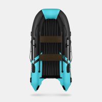 Надувная лодка GLADIATOR E380S черно-бирюзовый