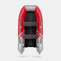 Надувная лодка GLADIATOR E420S красно-белый