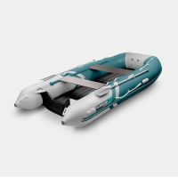 Надувная лодка GLADIATOR E420S морской зеленый-белый