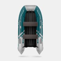 Надувная лодка GLADIATOR E420S морской зеленый-белый
