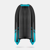 Надувная лодка GLADIATOR E420S черно-бирюзовый