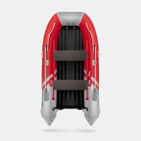 Надувная лодка GLADIATOR E450S красно-белый