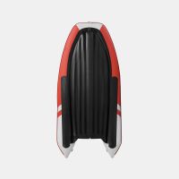 Надувная лодка GLADIATOR E350PRO красно-белый