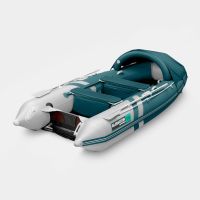 Надувная лодка GLADIATOR E350PRO морской зеленый-белый