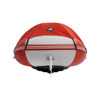 Надувная лодка GLADIATOR E380PRO красно-белый
