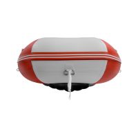 Надувная лодка GLADIATOR E380PRO красно-белый