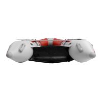 Надувная лодка GLADIATOR E380PRO красно-белый