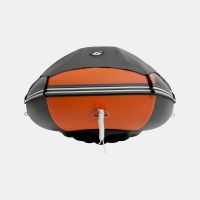 Надувная лодка GLADIATOR E380PRO оранжево-темносерая