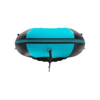 Надувная лодка GLADIATOR E380PRO черно-бирюзовый