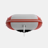 Надувная лодка GLADIATOR E420PRO красно-белый