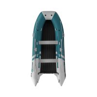Надувная лодка GLADIATOR E420PRO морской зеленый-белый