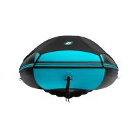 Надувная лодка GLADIATOR E420PRO черно-бирюзовый