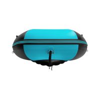 Надувная лодка GLADIATOR E420PRO черно-бирюзовый