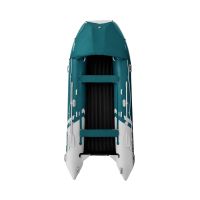 Надувная лодка GLADIATOR E450PRO морской зеленый-белый