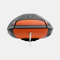 Надувная лодка GLADIATOR E450PRO оранжево-темносерая