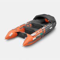 Моторная лодка GLADIATOR C370AL оранжево-темносерая