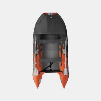 Моторная лодка GLADIATOR C370AL оранжево-темносерая