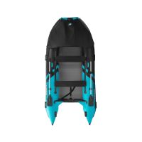Моторная лодка GLADIATOR C370AL черно-бирюзовый