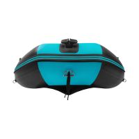 Моторная лодка GLADIATOR C370AL черно-бирюзовый